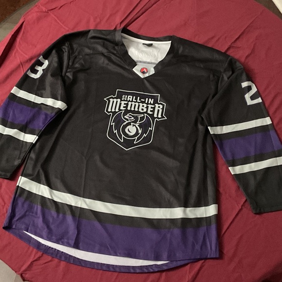 Black and Purple All-In Member Jersey ( Ontario) - Picture 1 of 3